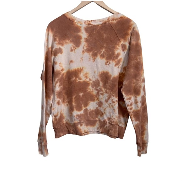 Mate the Label | Organic Terry Tie Dye Raglan Pullover Sweatshirt - Picture 2 of 6